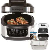 PowerXL MultiCooker Frittierkorb-Set - 12 in 1 Multikocher mit Warmhaltefunktion