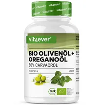 Vit4ever Bio Oreganoöl & Olivenöl 90 Kapseln