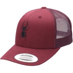 ArmyBug Statement Trucker Cap bordeaux