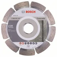 Bosch 1x Diamanttrennscheibe Standard for Concrete (für Beton, Porenbeton,