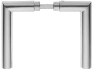 Drückerpaar 2108, 10mm, TS 65-75,edelstahl matt