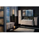 Fackelmann B.Clever 30 cm Hochschrank 30 x 159 x 32 cm Esche/Glas