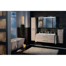 Fackelmann B.Clever 30 cm Hochschrank 30 x 159 x 32 cm Esche/Glas
