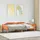vidaXL Massivholzbett 90 x 200 cm Braun