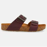 Haflinger Bio Andrea Sommer Sandale Hausschuh Unisex Hausschuh rot 47 EU