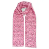 HARPA Modeschal PEPPER, mit floralem Allover-Print und Metallic-Effekt rosa