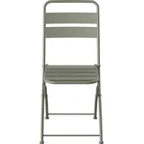 Essentials Breeze Bistro Klappstuhl Metall – Grün