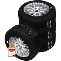 PETEX Reifentaschenset Premium schwarz versch. Größen Reifentaschen (XXL/von Ø 736 mm bis 800 mm)