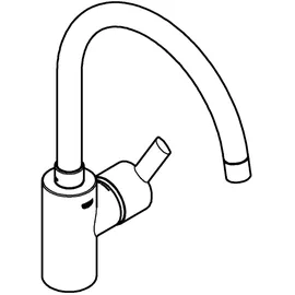Grohe Feel Einhebelmischer supersteel