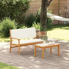 vidaXL Gartenbank 120 x 79 x 65,5 cm Braun