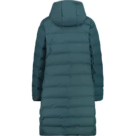 CMP WOMAN Coat Fix Hood - Mantel Gr 36 blau