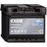 Exide Premium CARBON BOOST 2.0 EA472 Autobatterie 12V 47Ah