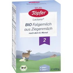 Töpfer Bio Folgemilch aus Ziegenmilch 2