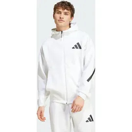 Adidas New Z.N.E. Reißverschlusspullover White M