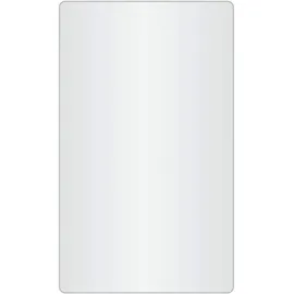 Loevschall Spiegel LOEVSCHALL "Refine Wandspiegel rechteckig – eleganter Designspiegel mit edlem", silber (silberfarben), B:60cm H:100cm T:1,5cm, Spiegelglas, Spiegel, Rahmen in vielen Größen & Farben für Bad, Flur & Schlafzimmer