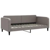 vidaXL Tagesbett Taupe 90x200 cm Stoff1842548