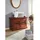 Massivmoebel24 Waschbeckenunterschrank Akazie 88x43x60 nougat lackiert Oxford 1005