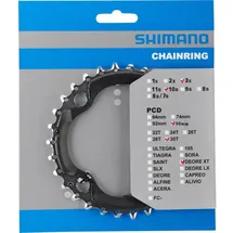 Shimano Kettenblatt 30 Zähne Schwarz
