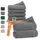 Hausfelder Handtuchset 6-tlg. grau