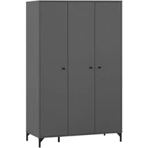 Schildmeyer Kleiderschrank Smash, anthrazit, 118,8 x 60 x 191,2 cm