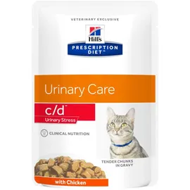 Hill's Prescription Diet Feline c/d Urinary Stress Huhn 12 x 85 g