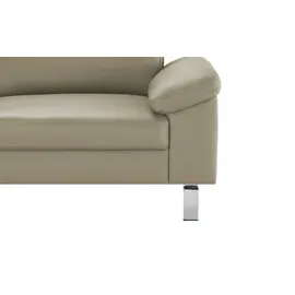 Sofa.de Einzelcouch Leder 1-Sitzer Beige