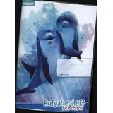 Häfft Aufgabenheft Farbenfroh A5 Umschlag, 1 Schuljahr, sort.