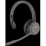 Agfeo Infinity Mono (Kabellos, USB-A), Office Headset, Schwarz