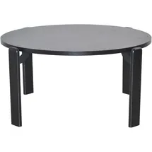 moebel-direkt-online Couchtisch Arnie Schwarz Eiche 76 x 36 cm
