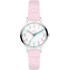 Cool Time The Cool Pink Butterfly 34 mm Analog Armband Pink