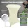 Trutzholm Stehtisch klappbar Ø 80 cm Anthrazit/Beige