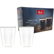 Melitta Doppelwandige Gläser 0,2 l Transparent 2 St.