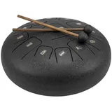 Dimavery TD-12 Steel Tongue Drum, schwarz