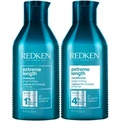 Redken Extreme Length Set (Shampoo 300ml + Conditioner 300ml)