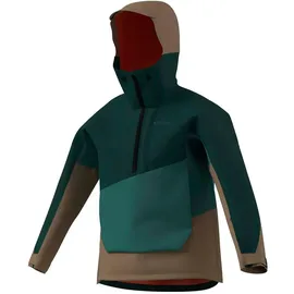 adidas Terrex Xploric 2 Layer Lined Climaproof Anorak preloved teal/aurora ivy/cardboard (AFDU) XL