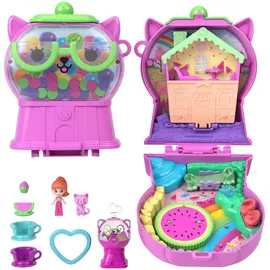 POLLY POCKET Puppenhaus Kaugummi-Kätzchen-Schatulle mehrfarbig JKC50