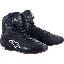 Alpinestars Faster 3 2022, Schuhe - Schwarz/Dunkelgrau - 11