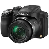 Panasonic Lumix FZ62 Bridge-Kamera – Schwarz (16,1 MP, 24-fach optischer Zoom) 7,6 cm LCD (erneuert)