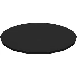 BESTWAY PVC-Abdeckplane schwarz Ø 493 cm
