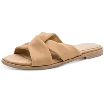 Marco Tozzi Damen 2-27107-46 Pantolette, Biscuit, 37 EU