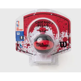 Wilson Mini Basketballkorb NBA Team Chicago Bulls Rot