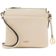L.Credi Ella Umhängetasche Polyurethan Beige/Weiß