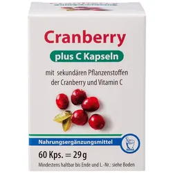 Cranberry + Vitamin C Kapseln 60 St