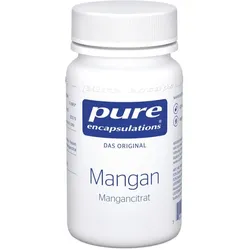 PURE ENCAPSULATIONS Mangan Mangancitrat Kapseln 60 St.