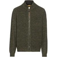CAMEL ACTIVE Strickjacke mit Reißverschluss Blattgrün Menswear-XL
