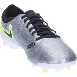 Nike Legend 10 Pro FG Herren Metallic Silver/Black-Volt 42