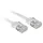 Lindy 47504 RJ45 Patchkabel CAT 6 U/UTP 5.00m Weiß mit Rastnasenschutz 1St.