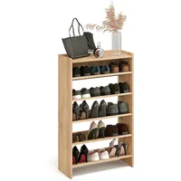 Komto Schuhregal Schmal - Schuhablage Flur mit 5 Ebenen