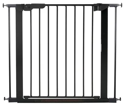 Premier Safety Gate with 2 Extensions Black 86-93.3 cm