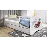 raumhirsch furniture Kinderbett 80 x 160 cm Holzwerkstoff weiß
